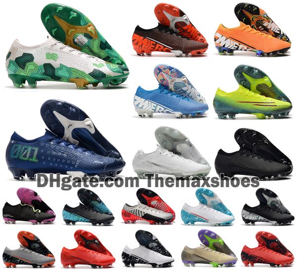 

2020 men mercurial vapors xiii elite fg 13 mds 001 cr7 ronaldo bondy neymar njr 360 dream speed planet soccer football shoes size 39-45