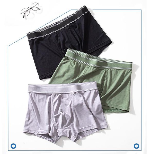 

герметичный мешок прилив бренда чистого хлопка промежность мужское нижнее белье на заказ оптовой, Black;white