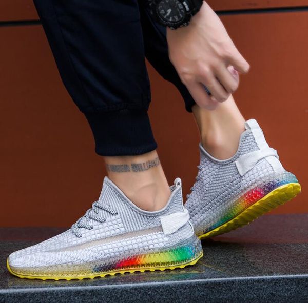 

2019 new multicolor futurecraft 4d men's shoes light and breathable sports shoes men high casual shoes, Black