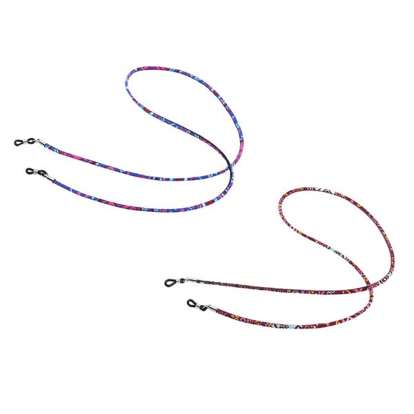 

2pcs eyeglass sunglasses holder necklace reading glasses cord chains