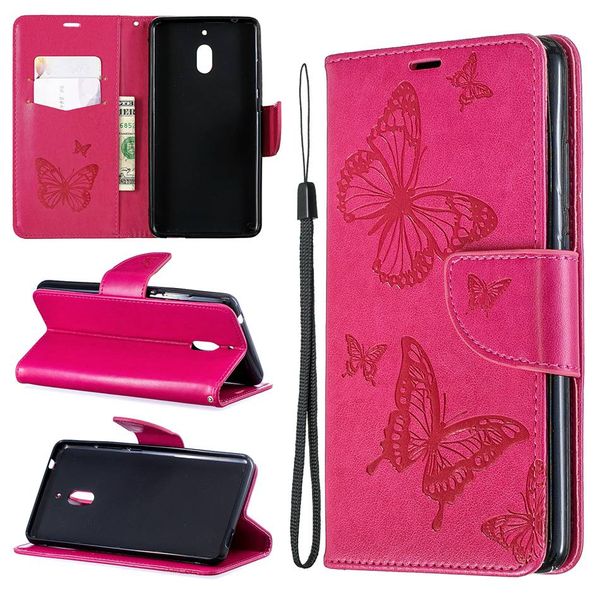 

for nokia 2.1 1plus cover flip stand wallet leather p frame phone case for women