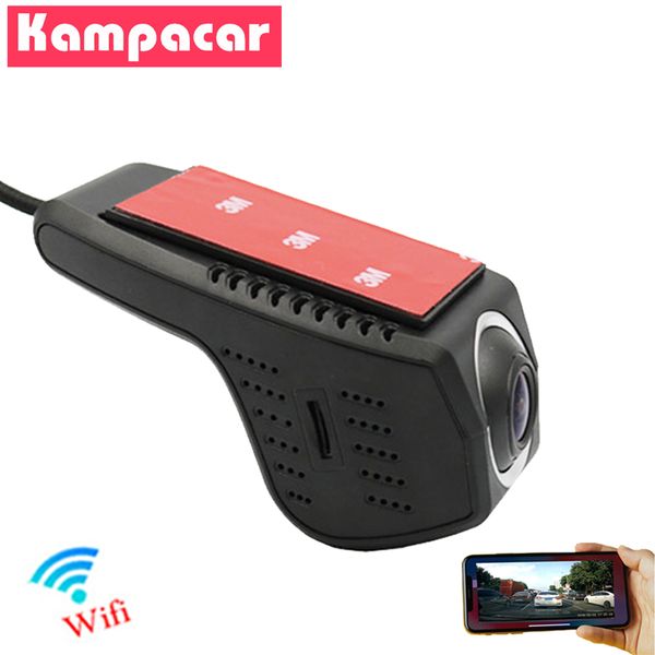 

kampacar wifi 170 degree dvrs auto video recorder camcorder dash camera 1080p night version novatek 96658 use sony 323 car dvr