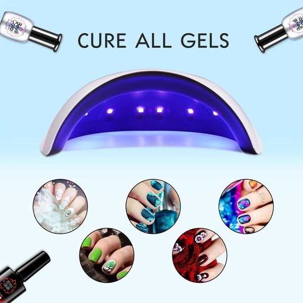 

36w induction nail lamp nail dryer led intelligent induction 60s/90s/120s timing polishing curing lamp for fast gel varnish