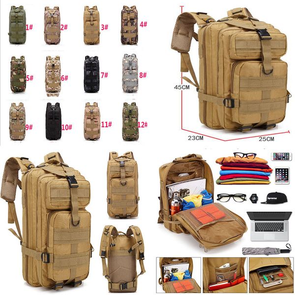 mochila estilo militar
