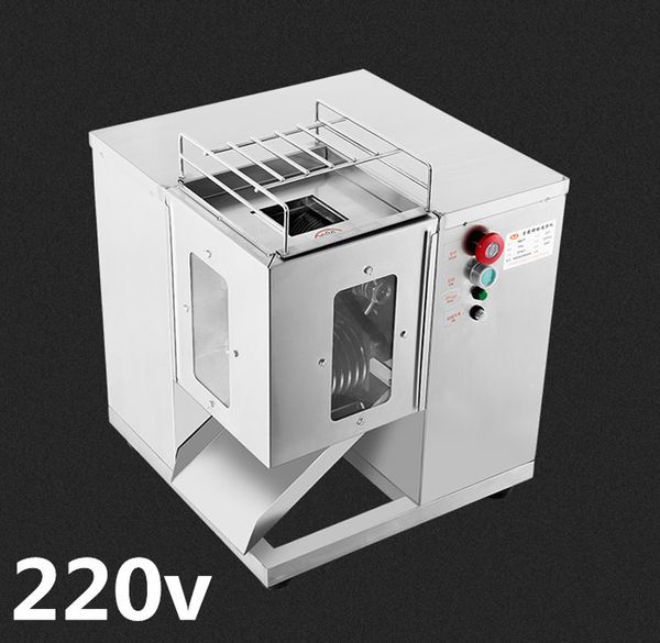 Atacado-frete grátis novo 220v QSJ-T multifuncional fatiador de carne, máquina de corte de carne, máquina de corte de carne