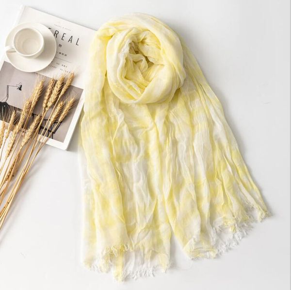 

2020 new british modal baba scarf for men and women universal spring and autumn yarn-dyed checked shawls, Blue;gray