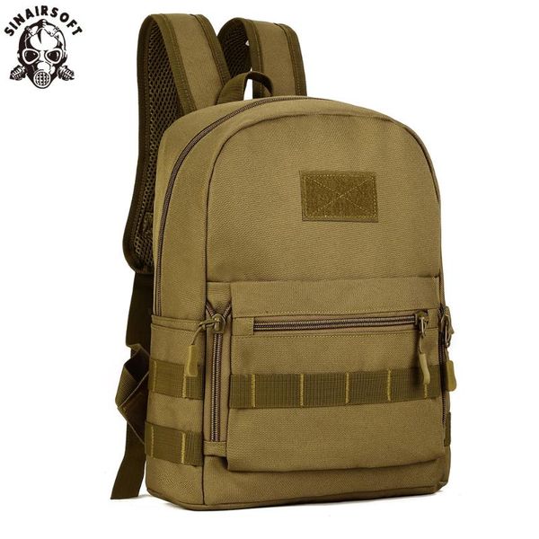 

sinairsoft tactical backpack 10l mini molle nylon rucksack camouflage portable school bag camping hunting sport bags