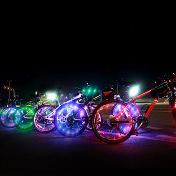 

new 20 led bicycle lights mountain bike light spoke wheel lamp outdoor sports bicycle bike cycling accessories