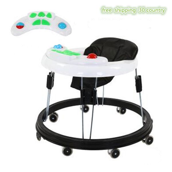 

baby walker 3 in 1 car with music wheel safe 6-18 m tricycle andador parabebe scooter moving walker toddler balance