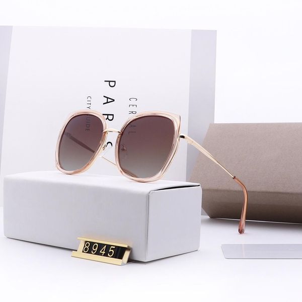 

design sunglasses -2019 new model 8945 ladies polarized sunglasses polaroid hd lenses fashion trend with box, White;black