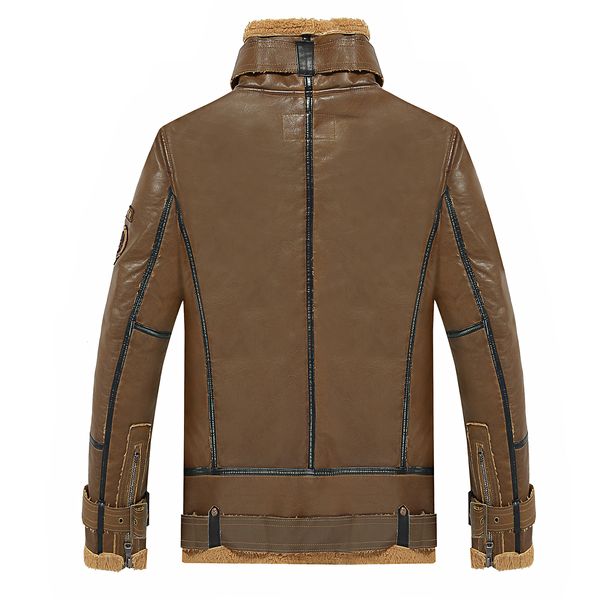 

aliexpress fur pu кожаная куртка западный стиль большой размер, Black