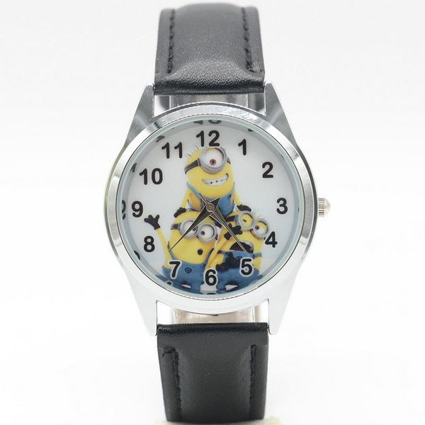 

2017 wholesale 1pcs/lot new cartoon watch kids children cartoon watches christmas gift, Blue