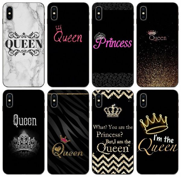 

[tongtrade] queen king patterned case for iphone 11 pro max x xs xr 8s 7s 6s 5 se samsung a8 a9 star pro huawei p30 sony xperia e3 tpu case