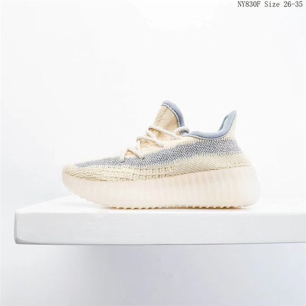 

baby kids shoes clay v2 running shoes static reflective boy girl kanye west beluga 2.0 sneakers toddler trainer children athletic shoes2c#22