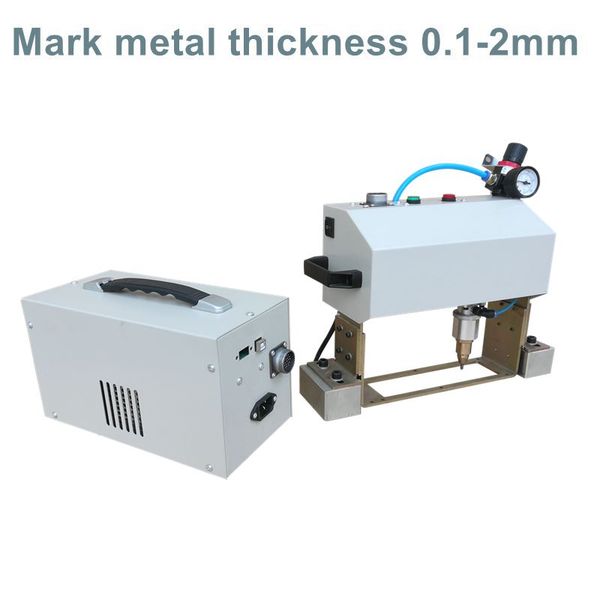 

160*40mm handheld name tag dot peen car chassis vin number marking machine pneumatic dot peen marking machine vin number