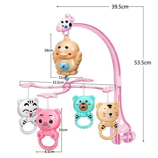

crib rattle music educational toy crib bell carousel 0-12 months newborn