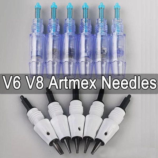 

замена V9 V8 V6 V3 A3 Artmex MTS PMU Постоянной татуировка игла картридж игла Советы для Artmex п