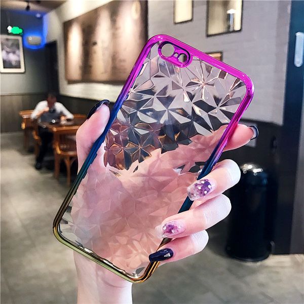 

Прозрачный бриллиант Мягкий чехол ТПУ для Samsung Galaxy S8 S9 S10 Plus Lite Note 8 9 J2 J5 J7 Prime J3 Pro J8 С