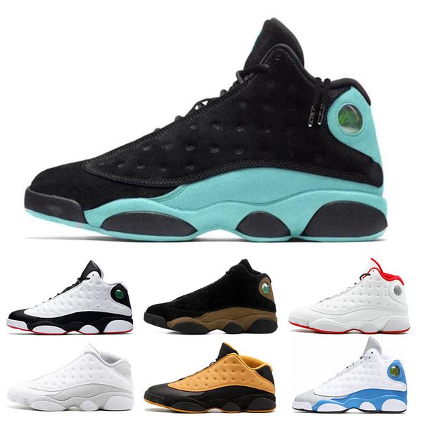 

13 13s men basketball shoes court purple he got game black cat melo dirty bred sports sneakers shoes