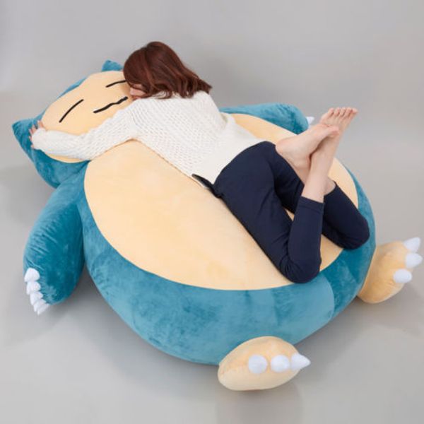

Плюшевые аниме мягкие чучела животных куклы Snorlax плюшевые игрушки подушка кроват