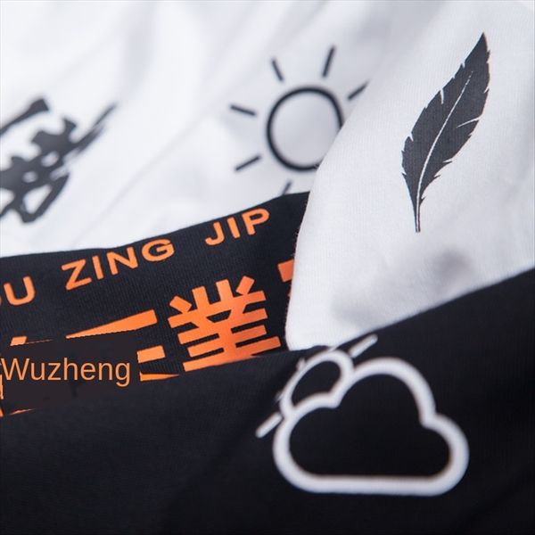 

no returns or exchanges 200g short sleeve round collar t-shirt adhesive paper adhesive paper cotton printed t-shirt sticker, White