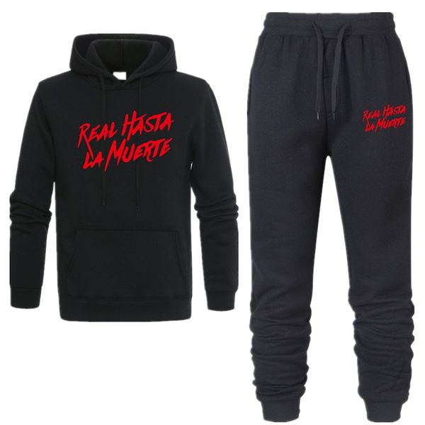 

brand new men tracksuit letter printed long sleeve o-neck pullover fashion hoodie slim fit pants sportswear set, Gray