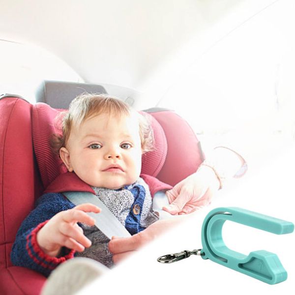 

1pcs new children car safety seat lock buckle belt keychain kids car seat belt unbuckler accessories