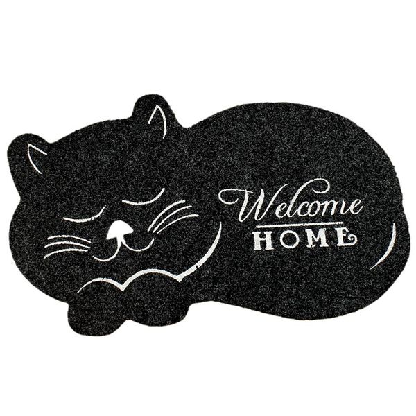 

lanlan cute cartoon animal pattern nonslip door mat for hallway shoe cabinet side