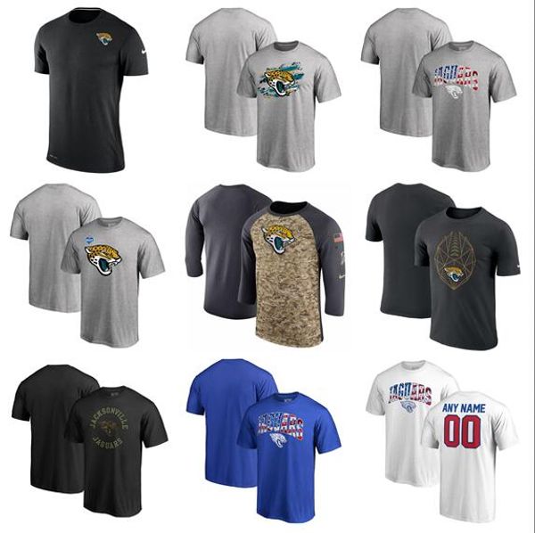 

2019 jacksonville style men jaguars salute to service pro line by fanatics branded iconic color blocked t-shirt-red white gray black 02, Blue;black