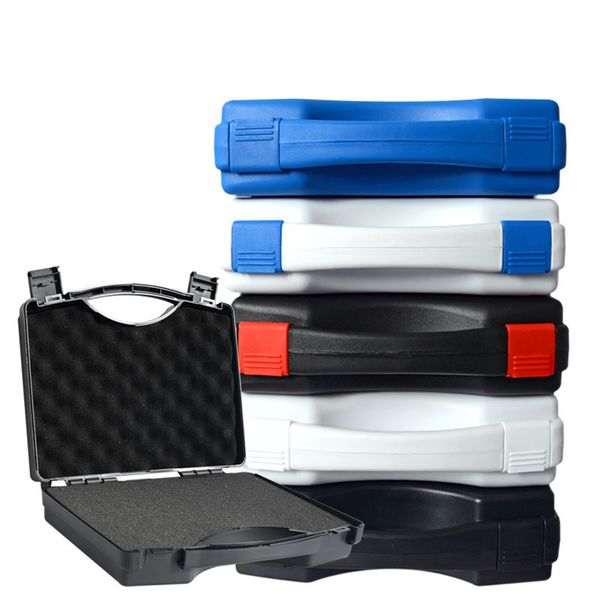 

250x215x70mm plastic tool case suitcase toolbox impact resistant safety case instrument equipment box camera with foam