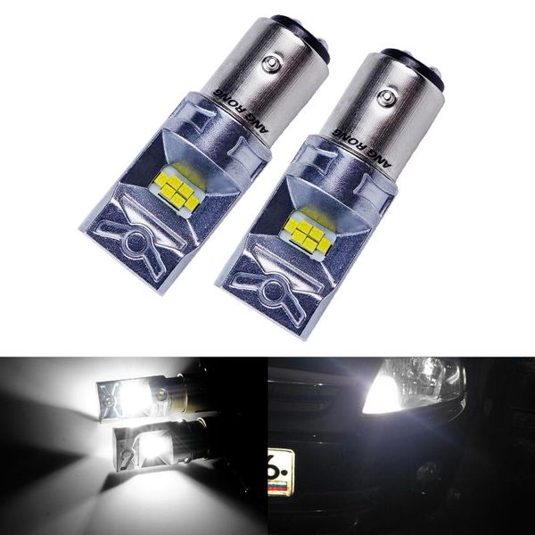 

2pcs bay15d p21/5w 1157 12 smd csp led bulb tail brake sreverse light lamps