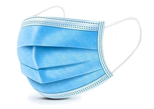 

dhl ship new dust mask blue adultren's facecartoon 3 layer plyearloop non woven fabric shipping ntbk