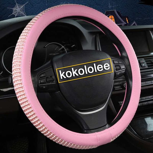 

kokololee car steering wheel cover for santa fe getz tucson ix25 ix35 creta elantra kona i30 i40 i10 ix55 wheel cover
