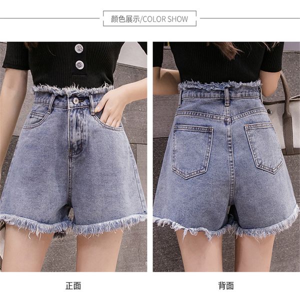 

70%cotton cowboy loose pants a-line shorts large size, White;black