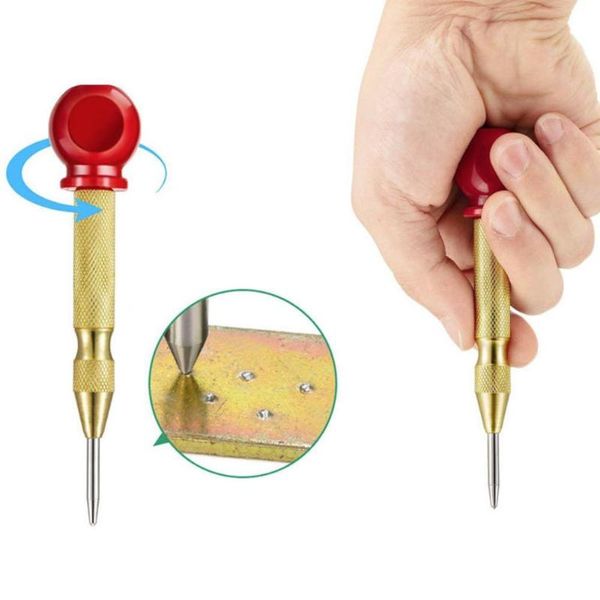 

inch high speed steel hexagonal shank pagoda drill with hood golden center punch woodworking hinge drill bit hole set