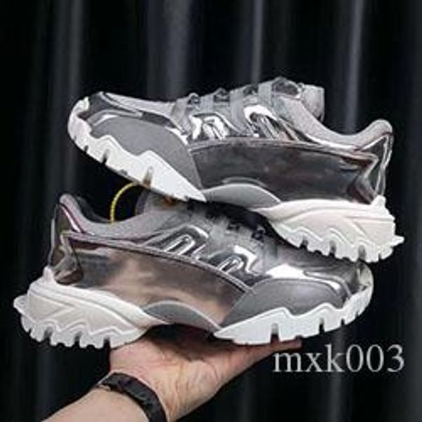 

new shoes run designer ladies men's casual leather mesh casual shoes 34-45 mnb05, Black