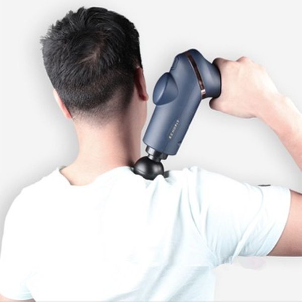 

myofascial physiotherapy instrument mute touch screen fascia gun massage gun electric warp film impact relax deep massager