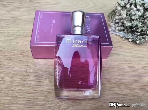 

perfume for women miracle bloom glass bottle 100ml edp fruity aroma edp long lasting the same brand