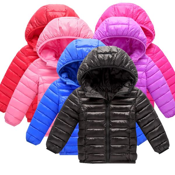 

children coat spring autumn lightweight down cotton kids jacket boys outerwear enfant coats baby clothes girl jacket windbreaker, Blue;gray