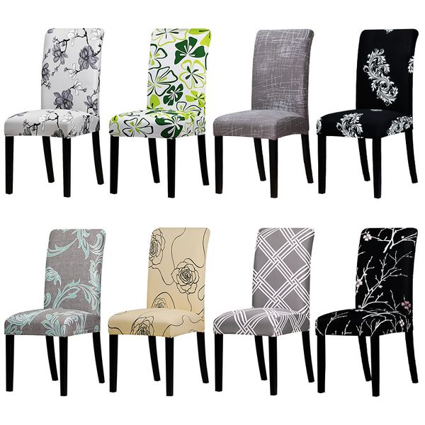 

печать цветочные универсальный размер крышка стула сиденья чехлы на стулья протектор сиденья чехлы для отеля банкетный столовая украшения до