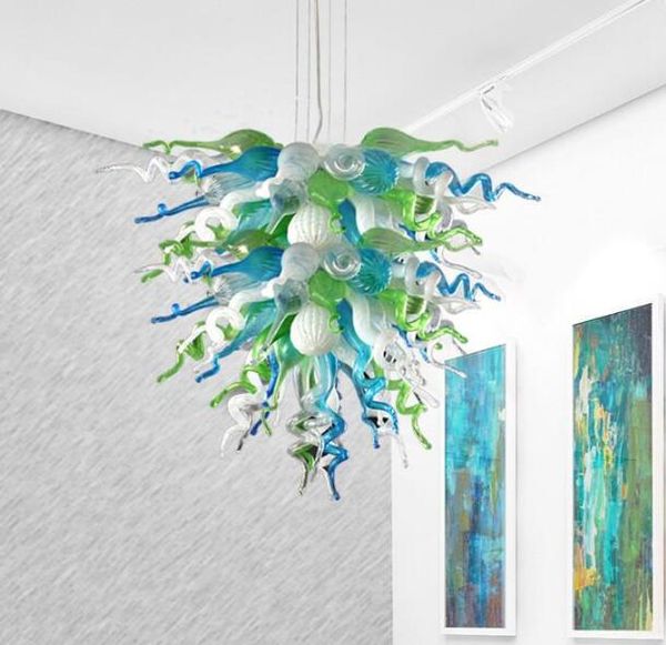 Now Trending Rustic Pendant Lamps Blown Glass Led Bulbs Chandelier