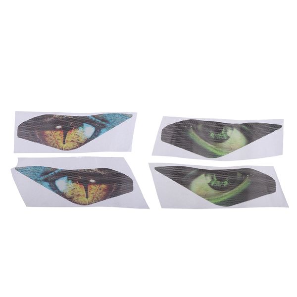 

2pair sport motorcycle headlight sticker decals kit fit for kawasaki decor