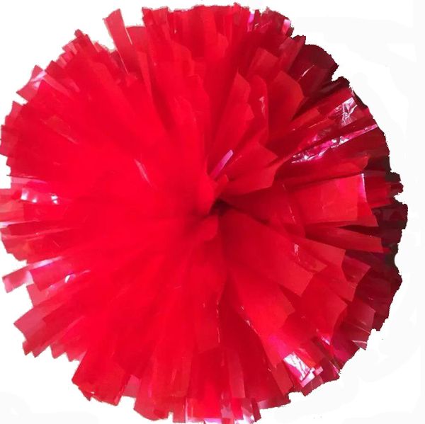 

32cm sports pompoms (20pieces/lot) cheerleader pompon the handle can choose the color can combination