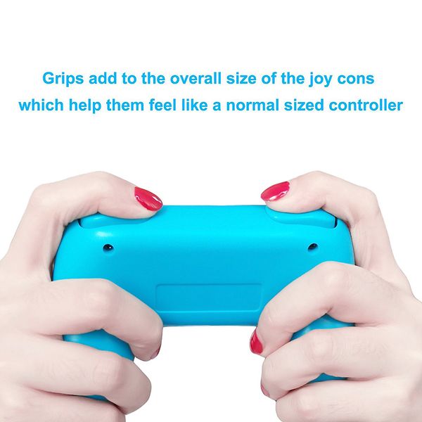 

2pcs nintendo принадлежности для переключателей удобная abs контроллер ручка ручка джойстике держатель для nintendo переключатель joycon