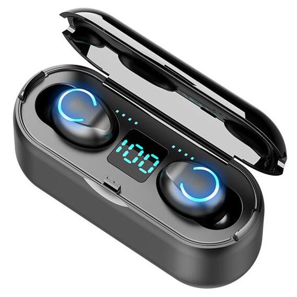 

100 f9 мини бепѬоводна гаѬниђѬа bluetooth 5,0 tws нађники hifi-вклади поѬ бегђий н