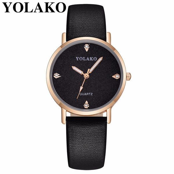 

2019 women watches fashion leather ladies watch for women zegarek damski clock gift bayan kol saati, Slivery;brown