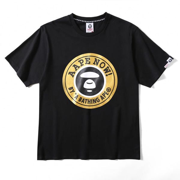 

mens t shirt hip hop mens summer t shirt short sleeve cotton fashion short-sleeve hip hop sport.029, Black