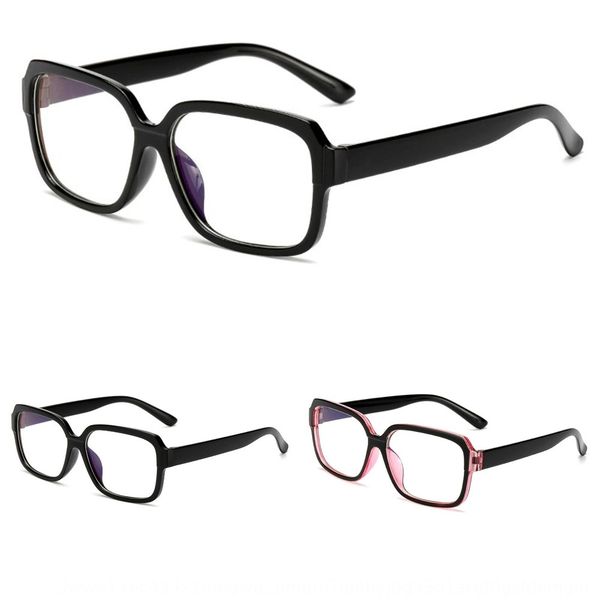 

2020 tiktok fast hand plain 5218 large frame glasses anti-radiation anti-fatigue glasses tide, Silver