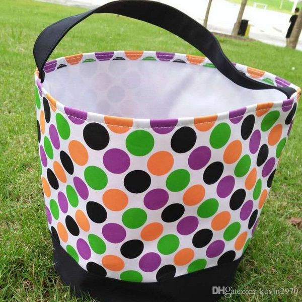 

halloween basket candy toys collection halloween sack tote monogrammed canvas trick or treat baskets pumpkin bag 08