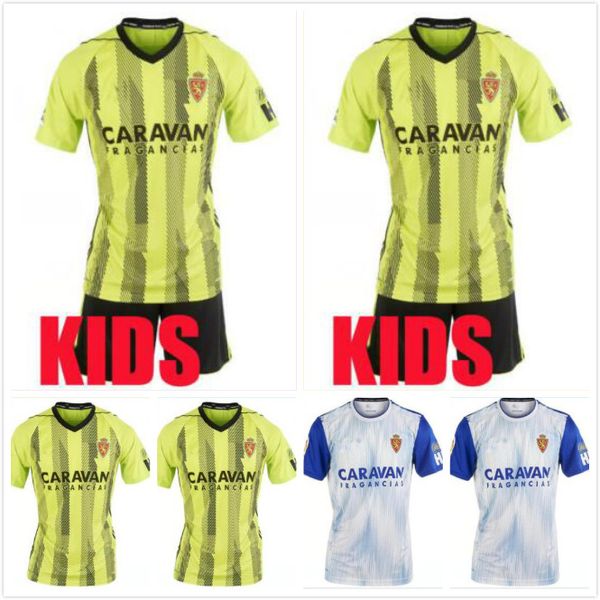 

19 20 real zaragoza kid kit occer jer ey home away child oro gual vazquez eguara papuna hvili cami eta de fÃtbol 2019 jer ey hirt